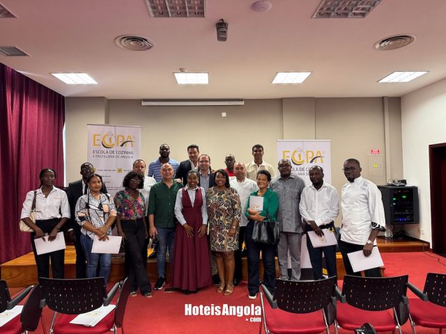 Apresentação da Escola de Cozinha e Pastelaria de Angola - em Benguela