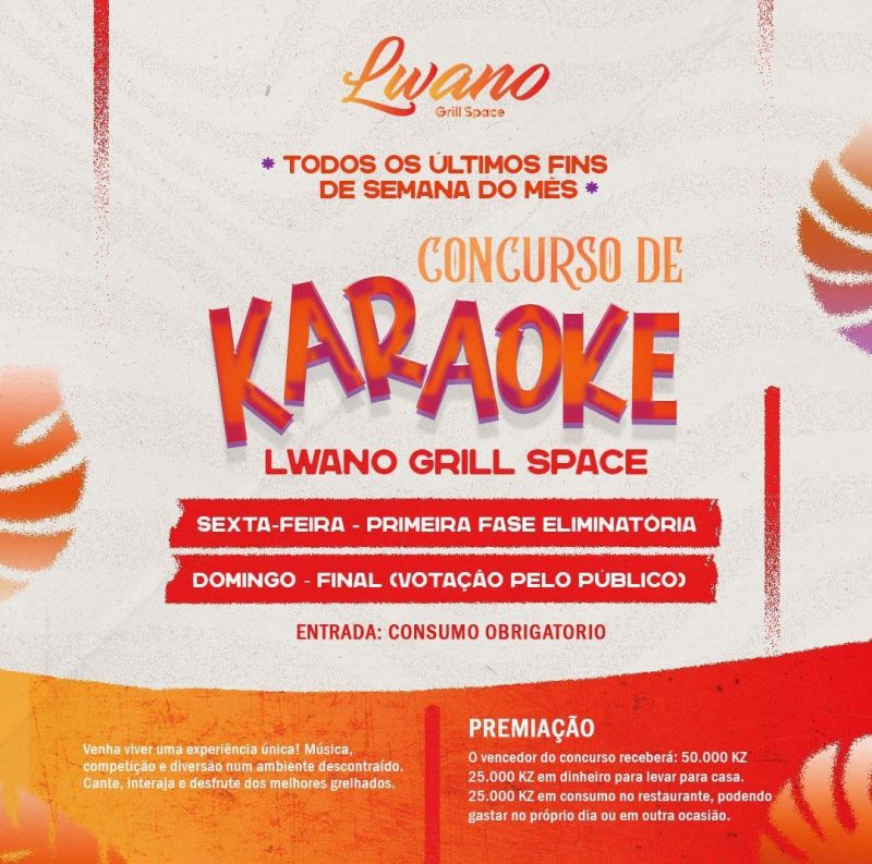 LWANO GRILL SPACE - KARAOKE CONTEST