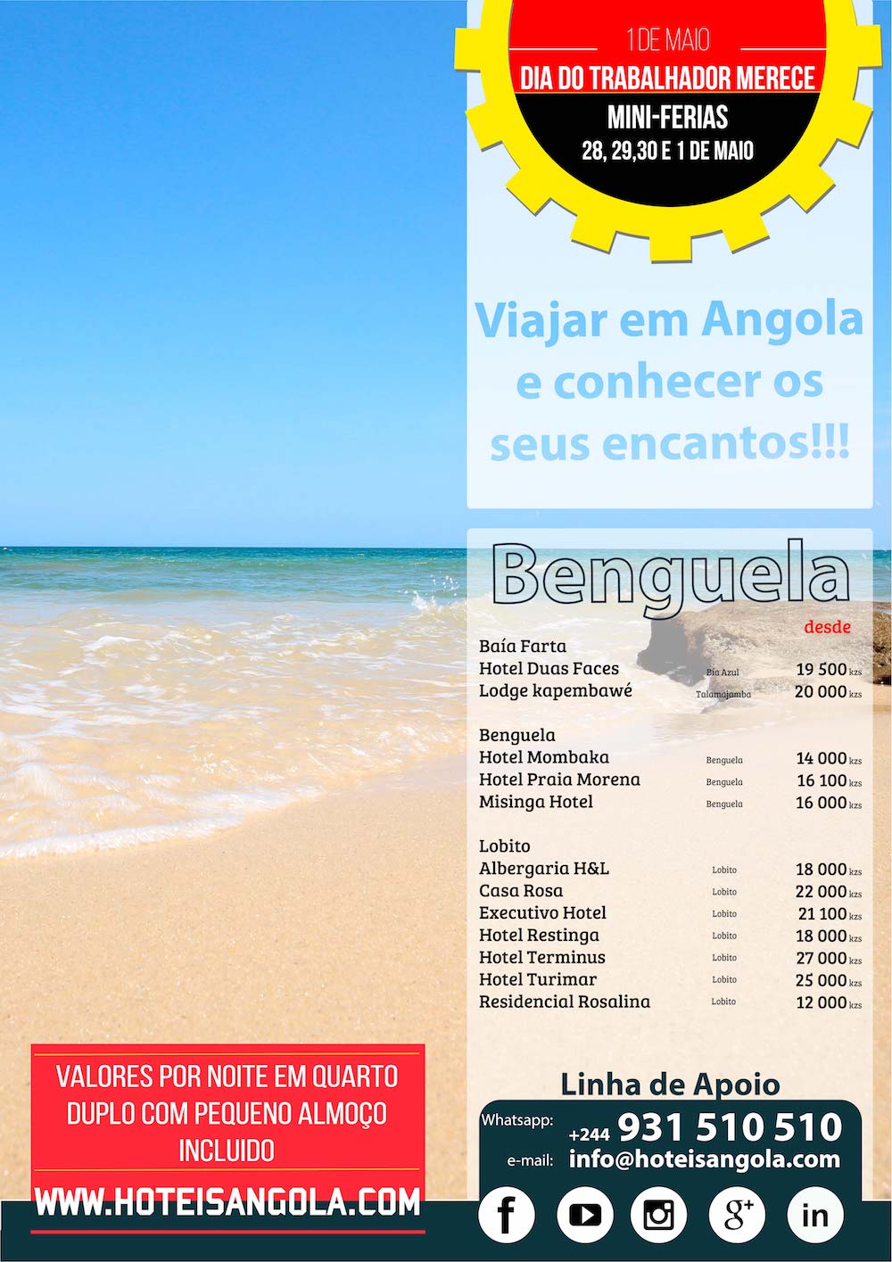 Dia do Trabalhador - Sugestões