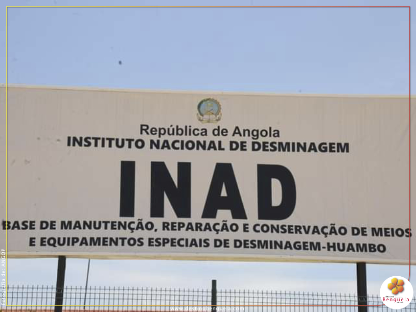 Oficina do Instituto Nacional de Desminagem na província do Huambo ANGOP
