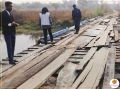 Obras da ponte sobre o rio Calondo duram quatro meses